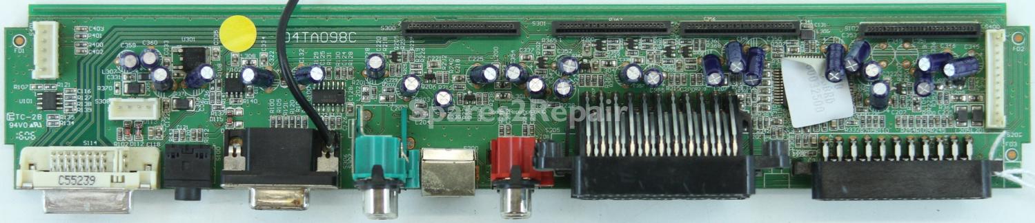 Bush LCD27TV006HD - AV Inputs - PROFILO TELR@ 04TA098C