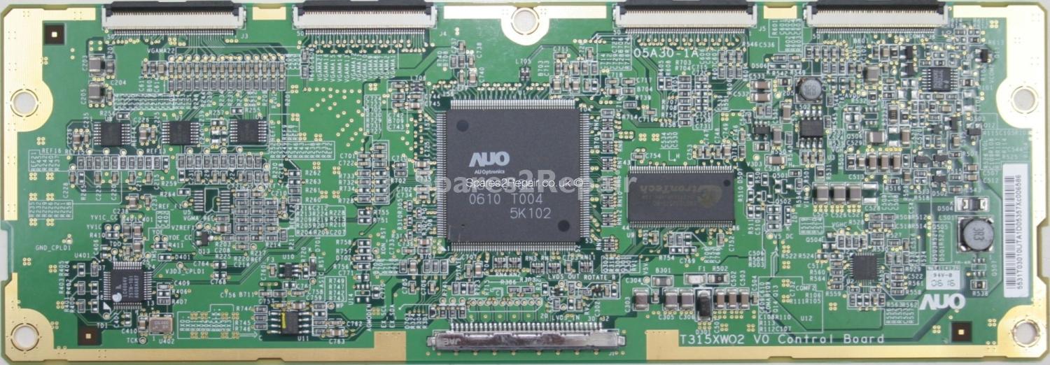 Bush LCD32TV016HD - LVDS - T315XWO2 V0 Control Board