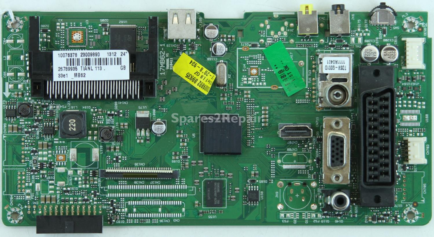 Bush LED24970FHD - Main AV - 23009890 - 17MB62-1 V1 - 210411