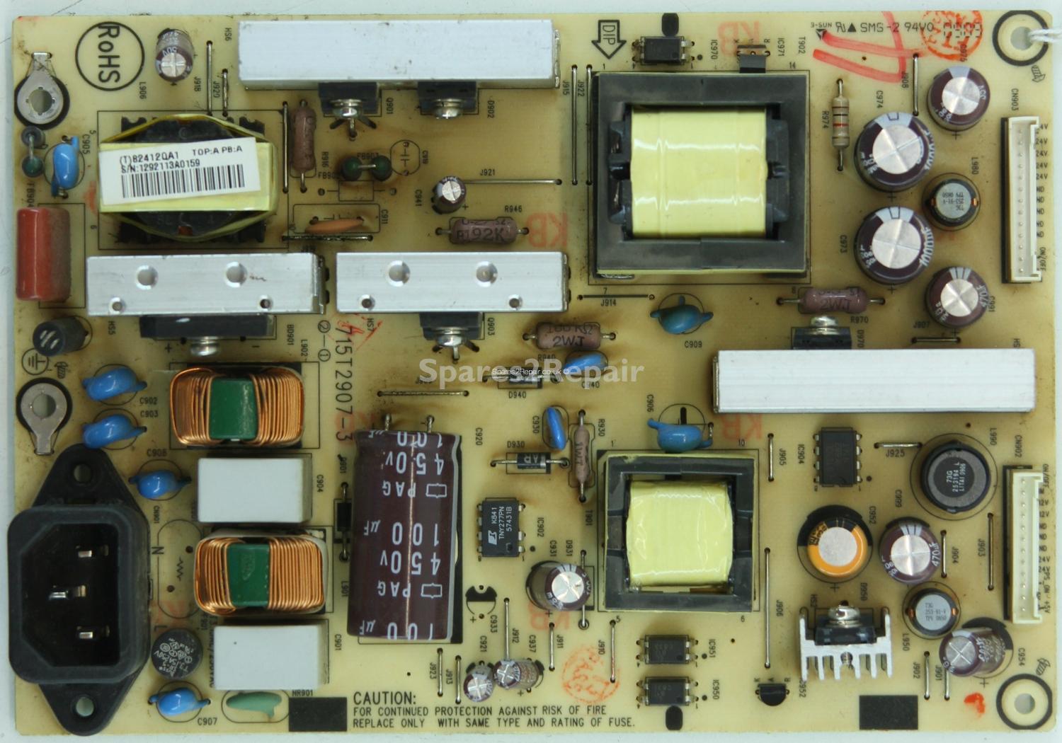 Bush LT26M1CA - PSU - 715T2907-3