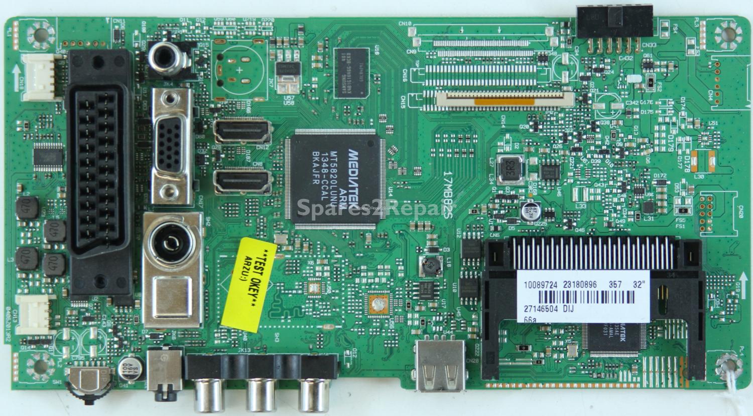 Bush DLED32165HD - Main AV - 23180896 - 17MB82S - 04062013R2