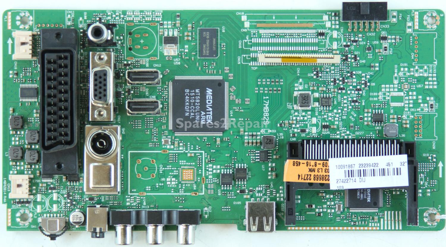 Bush DLED32165HD - Main AV - 23239422 - 17MB82S - 14042014 R4A