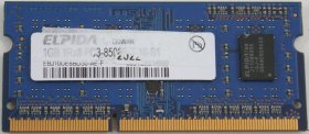 Elpida 1Gb PC3-8500S DDR3-1066 Laptop Memory