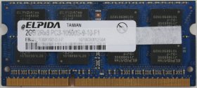 Elpida 2Gb PC3-10600S DDR3-1333 Laptop Memory