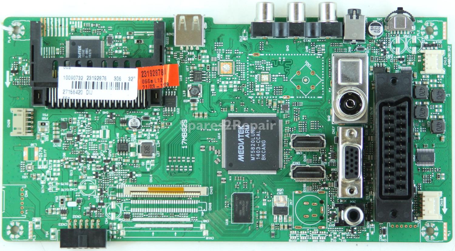 Finlux 32H6072 - Main AV - 23192876 - 17MB82S - 04062013R2