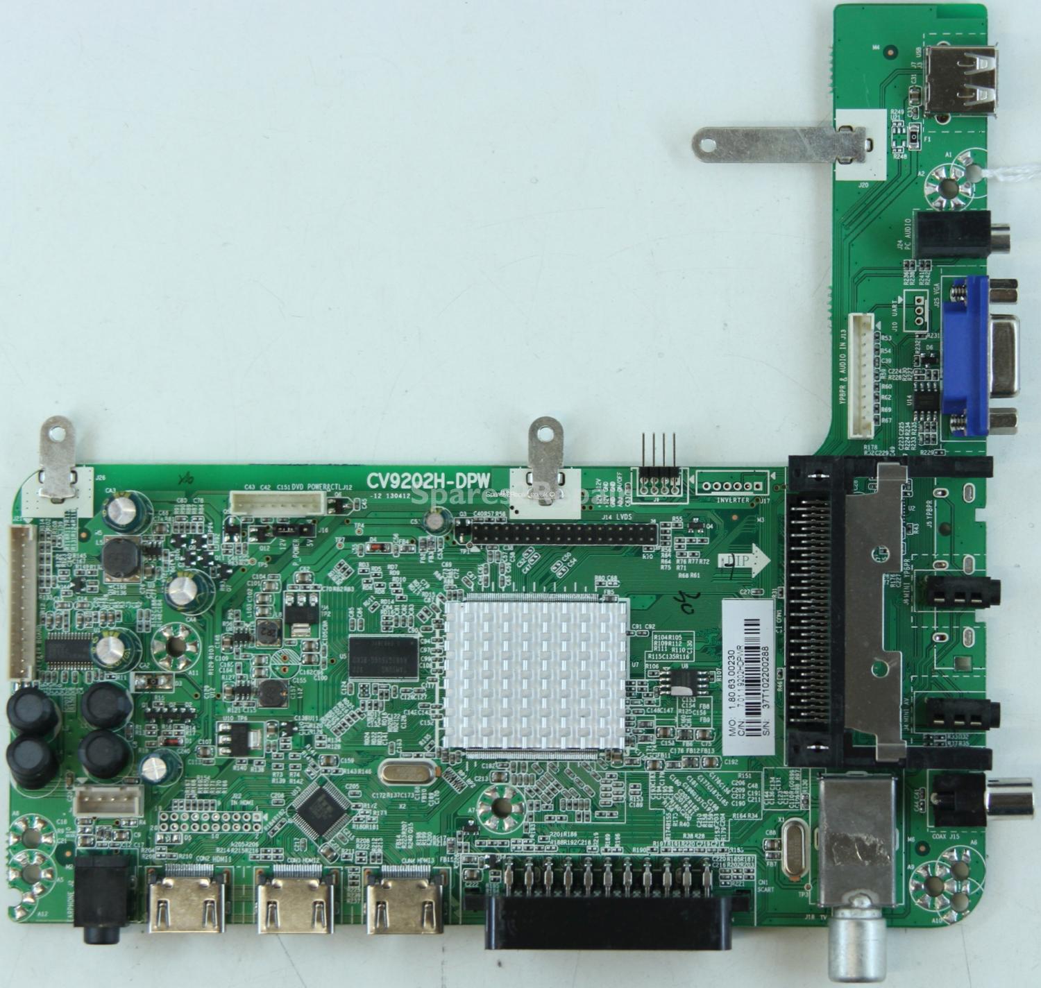 Goodmans GVLEDHD39DVD - Main AV - CV9202H-DPW -12 - 130412 - 1.80.63.00230 - 7.01.1.9202HDPWR - PR130718A17S-1030 - C390HJ1-P02