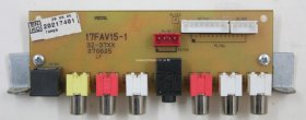 Hitachi 42PD6600 - Side AV - 17FAV15-1 - 070605 - 32-37XX - 20217401