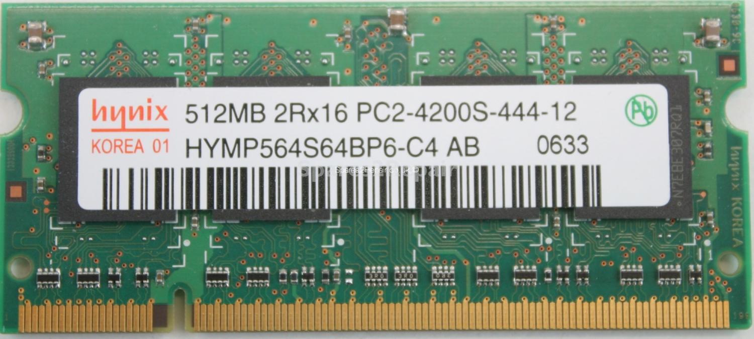 Hynix 512Mb PC2-4200S DDR2-533 Laptop Memory