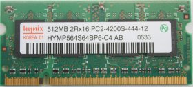 Hynix 512Mb PC2-4200S DDR2-533 Laptop Memory