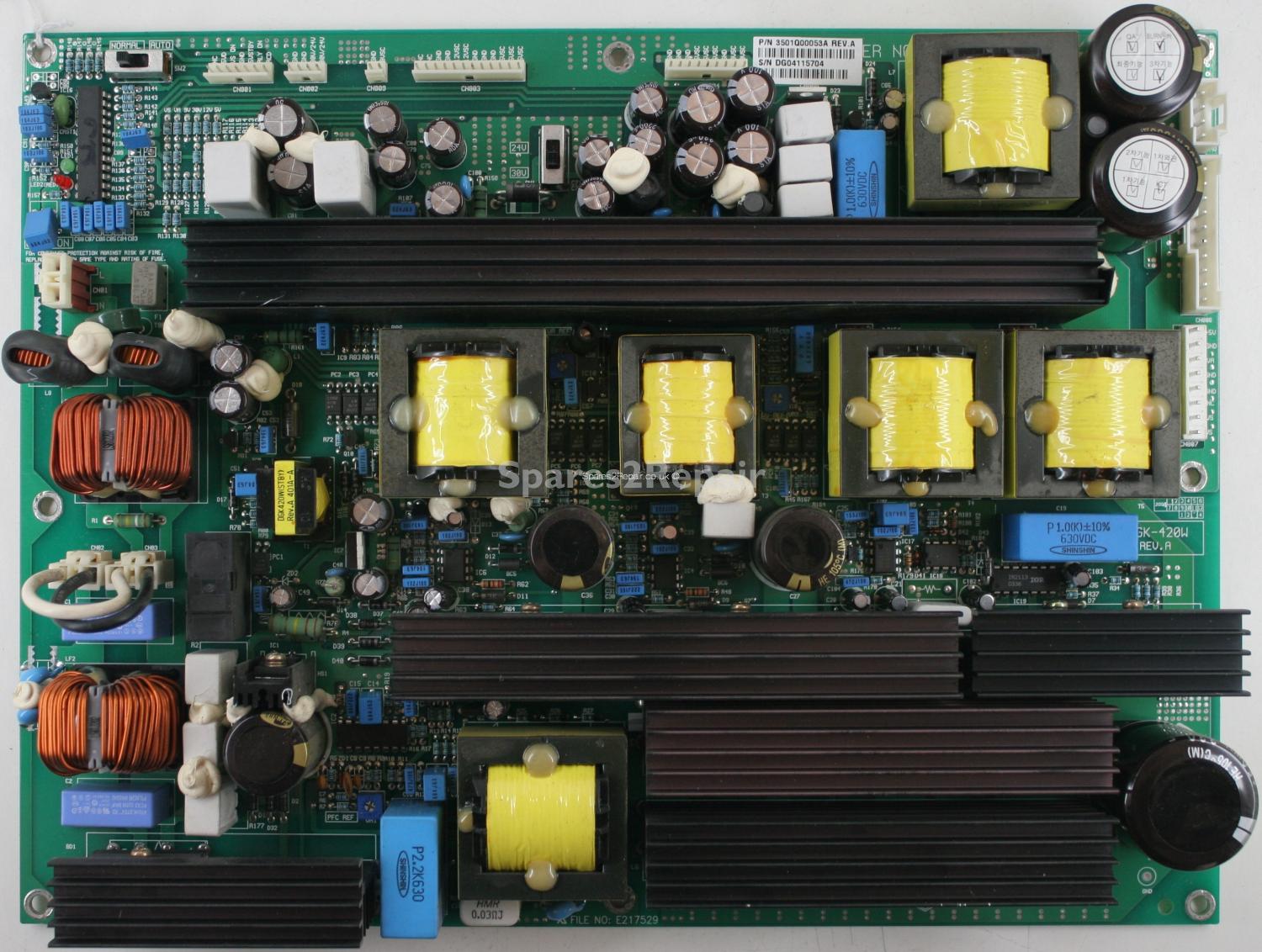 Hyundai HPT-4240 - PSU - DGK-420W REV.A - 3501Q00053A REV.A