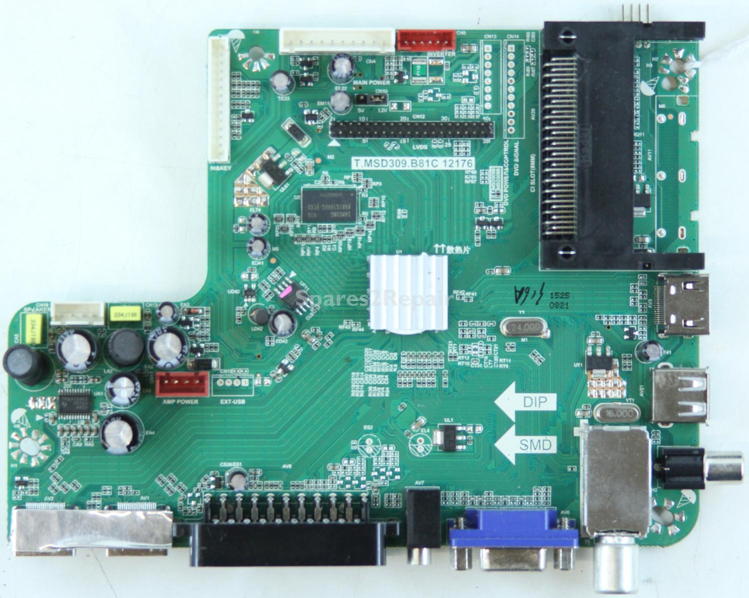 JMB 50/2041-GB-5B-FHKUP-UK - Main AV - 4502114 - V500HJ1-LE8 - T.MSD309.B81C 12176