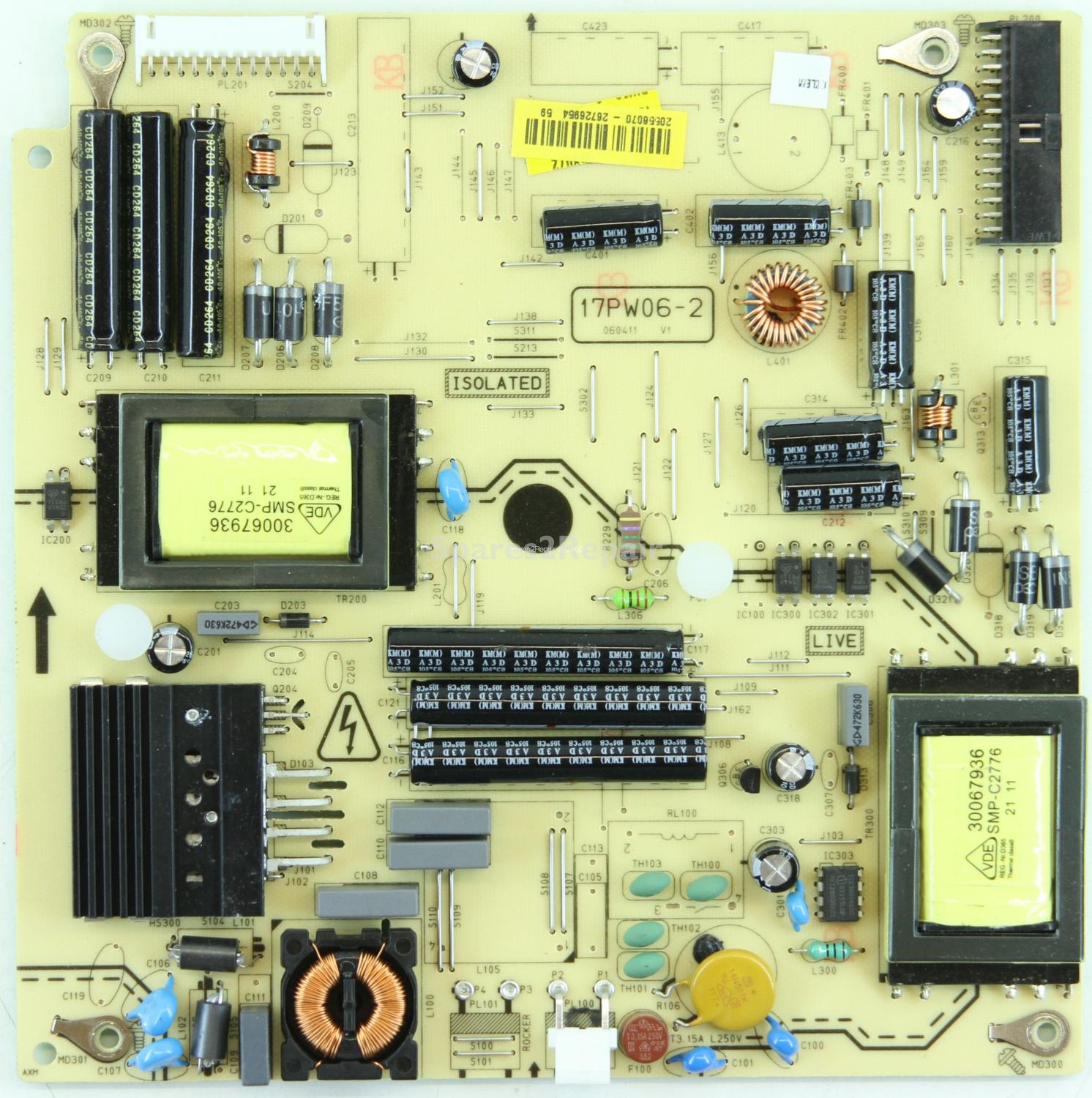 JMB JT012600101B - PSU - 17PW06-2 - 060411 - V1 - 20558070