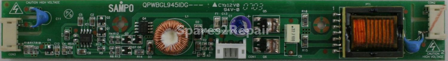 Kenmark LVD160 - Inverter - QPWBGL945IDG - LKM0421 - Rev.1 Y