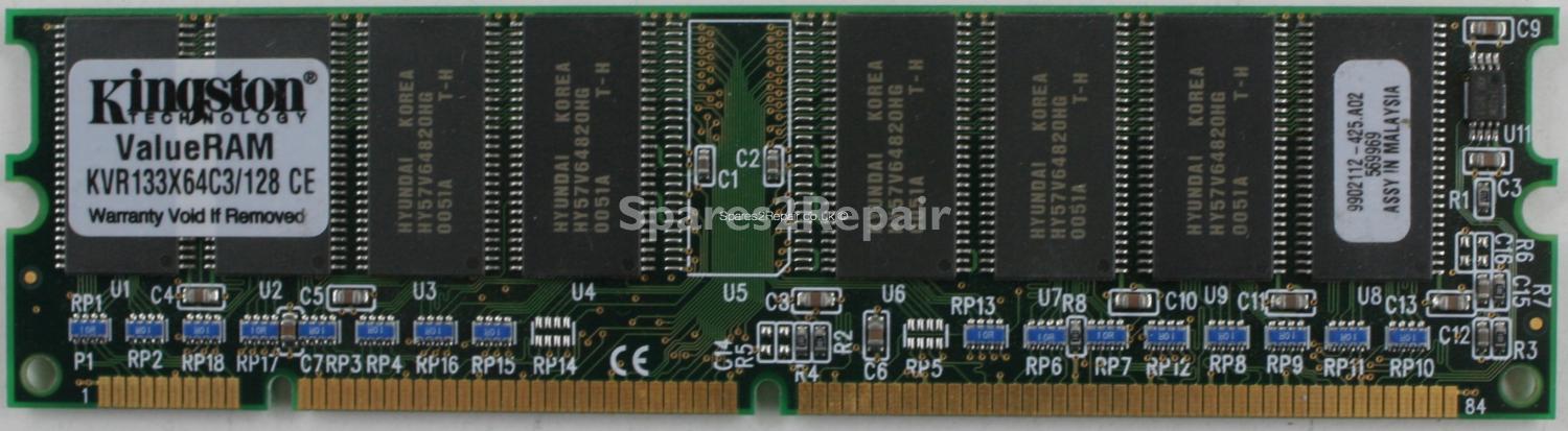 Kingston Technology M2U25664DS88B3G-5T - 128Mb PC100 100MHz PC Memory
