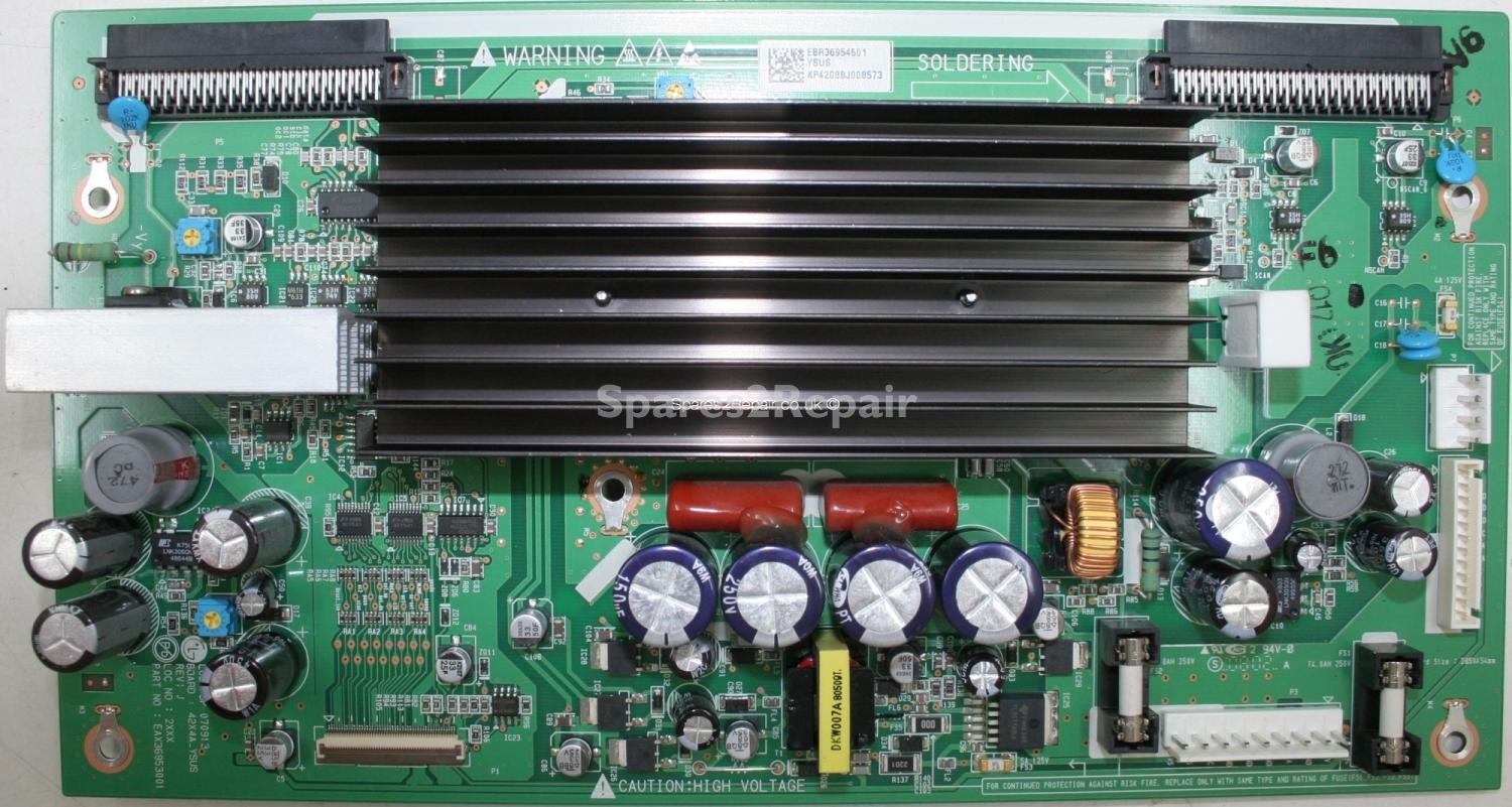 LG 42PC1D - YSUS - EBR36954501 - EAX36953001 - 42X4A_YSUS REV J - PDP 070913