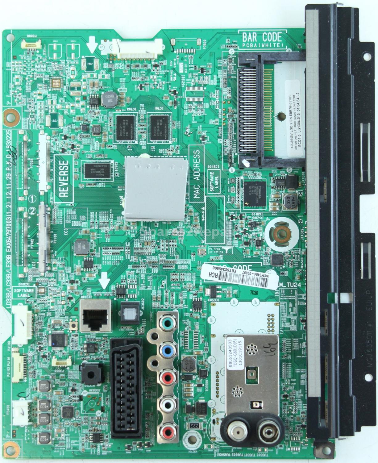 LG 42LA640V - Main AV - EBT62345906 - EBR76405103 - EAX64797003(1.2) - LD33B/LC33B/LE33B