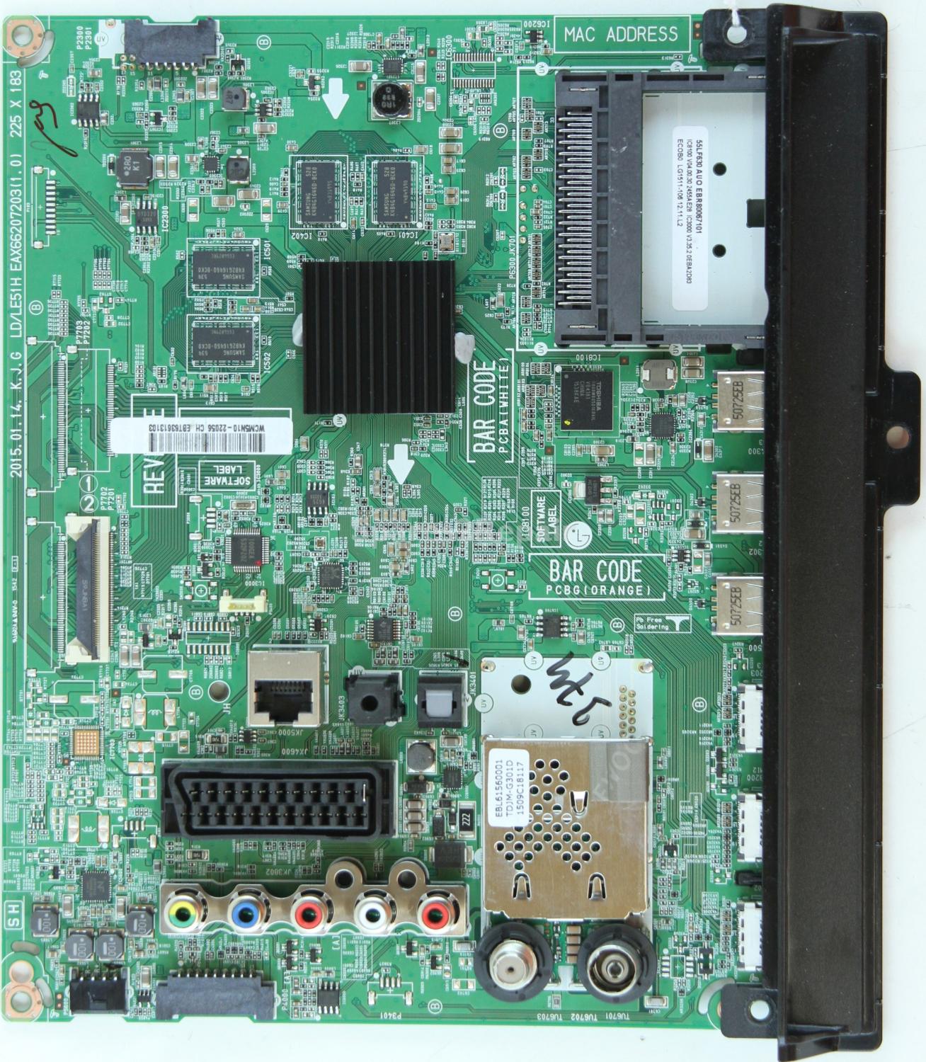 LG 49LB5500 - Main AV - EBR80067101 - EBT63613103 - EAX66207203(1.0) - LD/LE51H