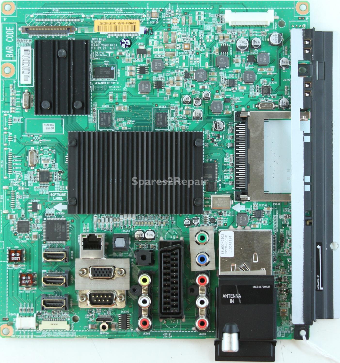 LG 32LE4900 - Main AV - EBT61233301 - EAX61762610(0) - LD03D