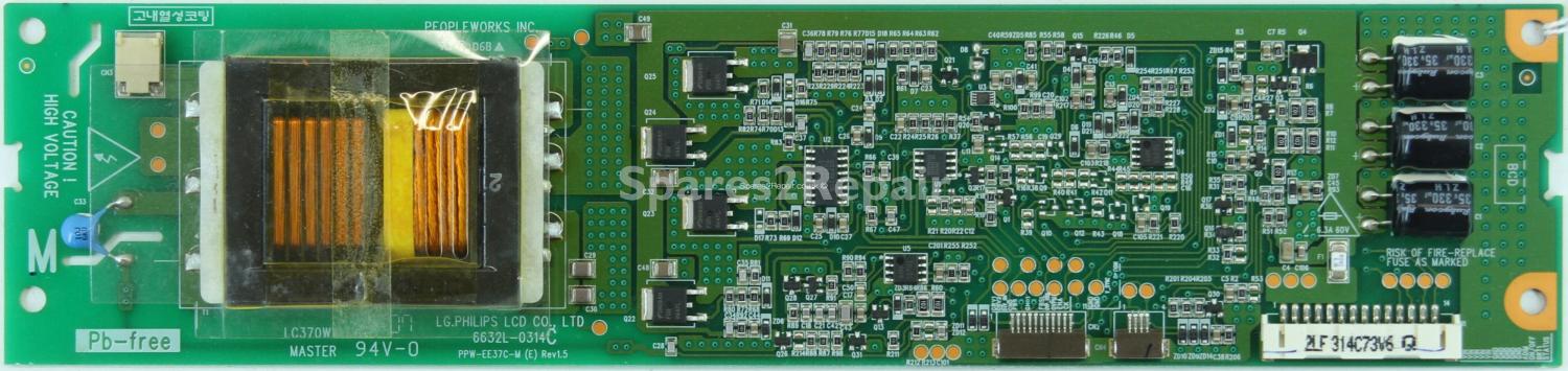 LG 32LC56-ZC - Inverter - 6632L-0314C - PPW-EE37C-M - Rev 1.5 - LC370WX1 - MASTER