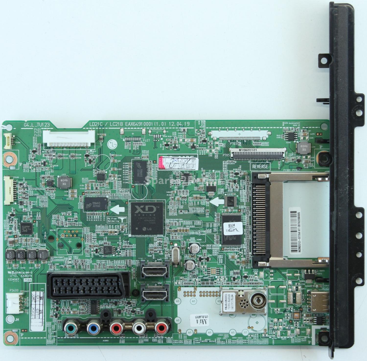 LG 32LS3450 - Main AV - EAX64910001(1.0) - LD21C/LC21B - EBT62298005