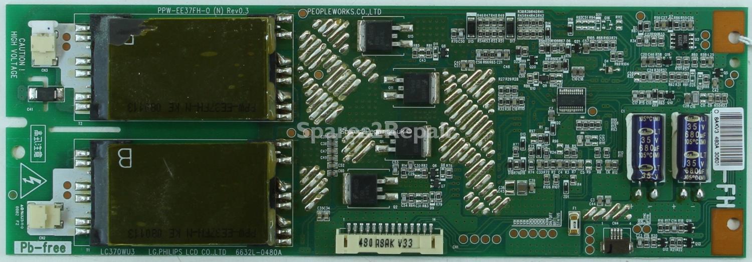 LG 37LF66-ZE - Inverter - PPW-EE37FH-0 (N) Rev0.3 - 6632L-0480A