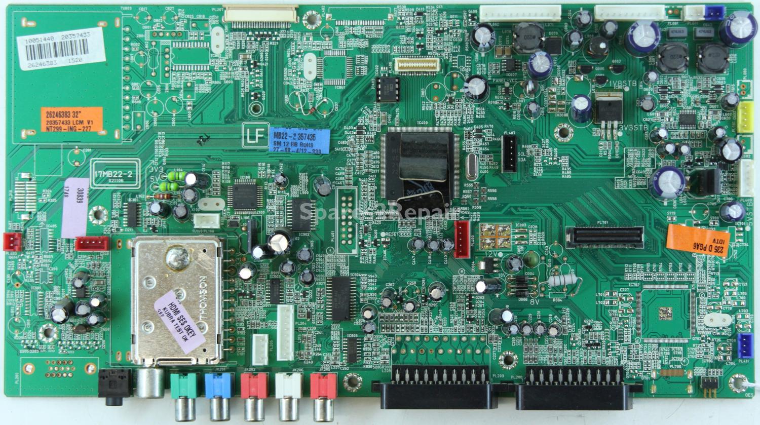 Logik LOG32LW782 - Main AV - 20357433 - 17MB22-2 - 021106