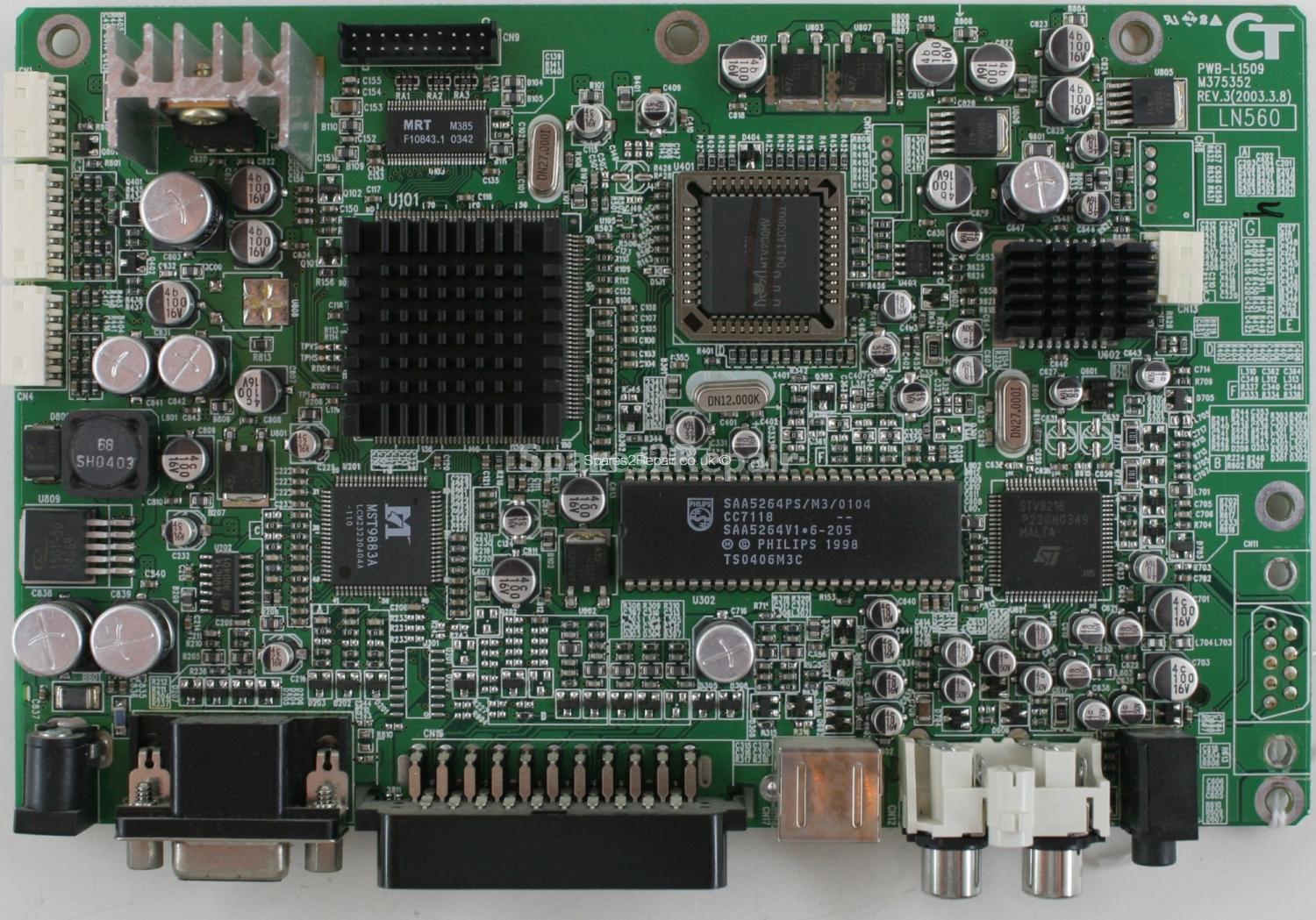 Logik LCX14LN1 - Main AV - PWB-L1509 - M375352 - Rev.3 - LN560