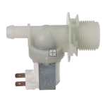 Compatible for AEG F45000; John Lewis JLB, JLD; Zanussi ZDF, ZDT Series Dishwasher Water Inlet Fill Solenoid Valve (2.5L/Min, 180° Outlet)