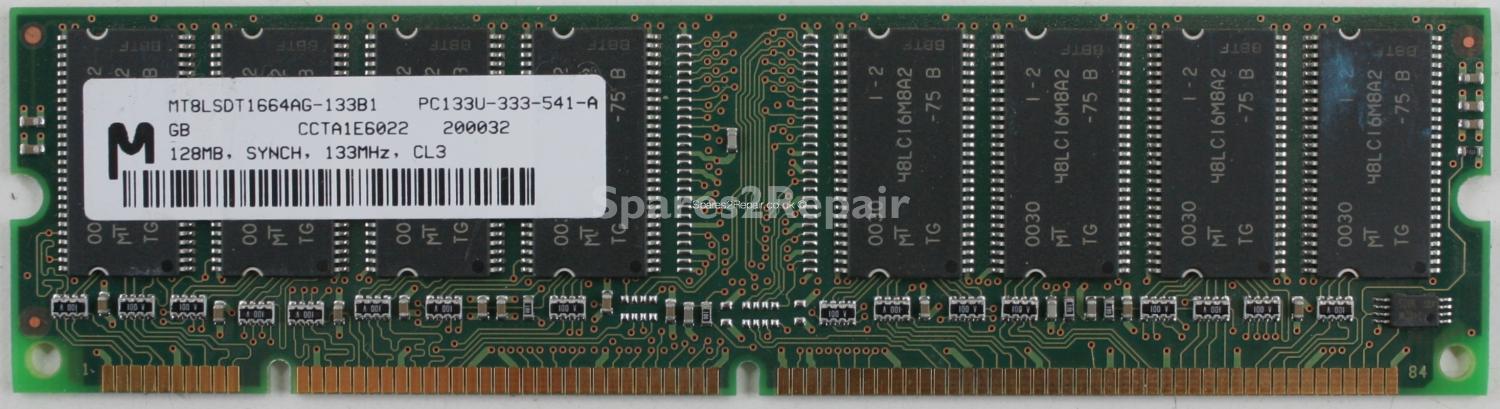 Micron MT8LSDT1664AG-133B1 - 128Mb PC133 133MHz PC Memory