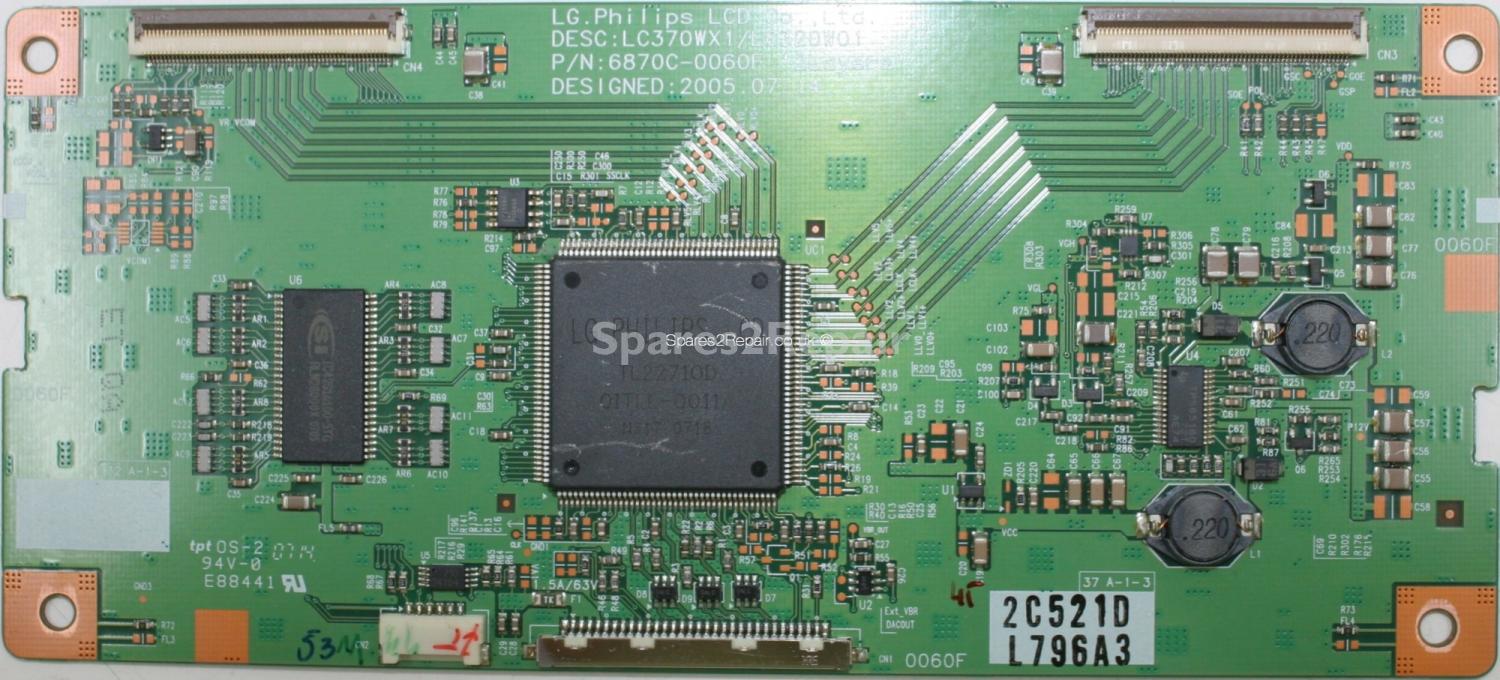 Onn LCD32ANGEL - LVDS - 6871L-0796A - 6870C-0060F - LC370WX1 - LC320W01