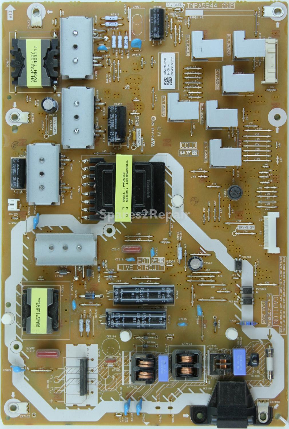 Panasonic TX-48AS640B - PSU - TXN/P1DEVB - TNPA5944