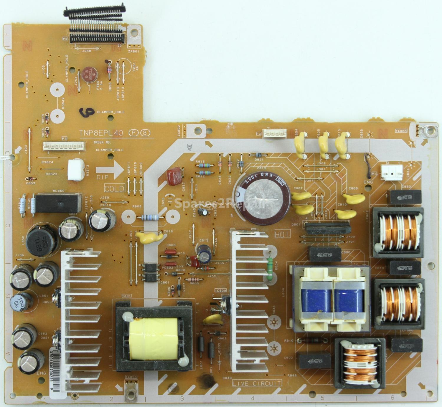 Panasonic TX-23LXD60 - PSU - TNP8EPL40 - TXN/PL40AEMS BA