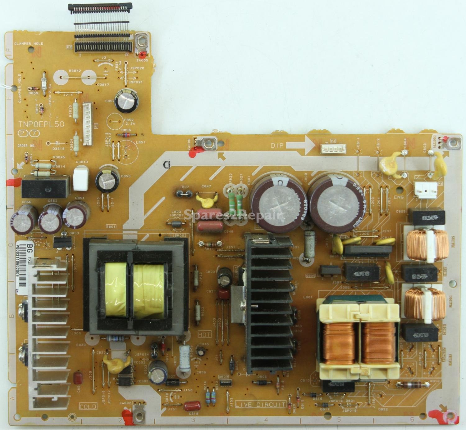 Panasonic TX-32LXD60A - PSU - TNP8EPL50 - TXN/PL50AF0S
