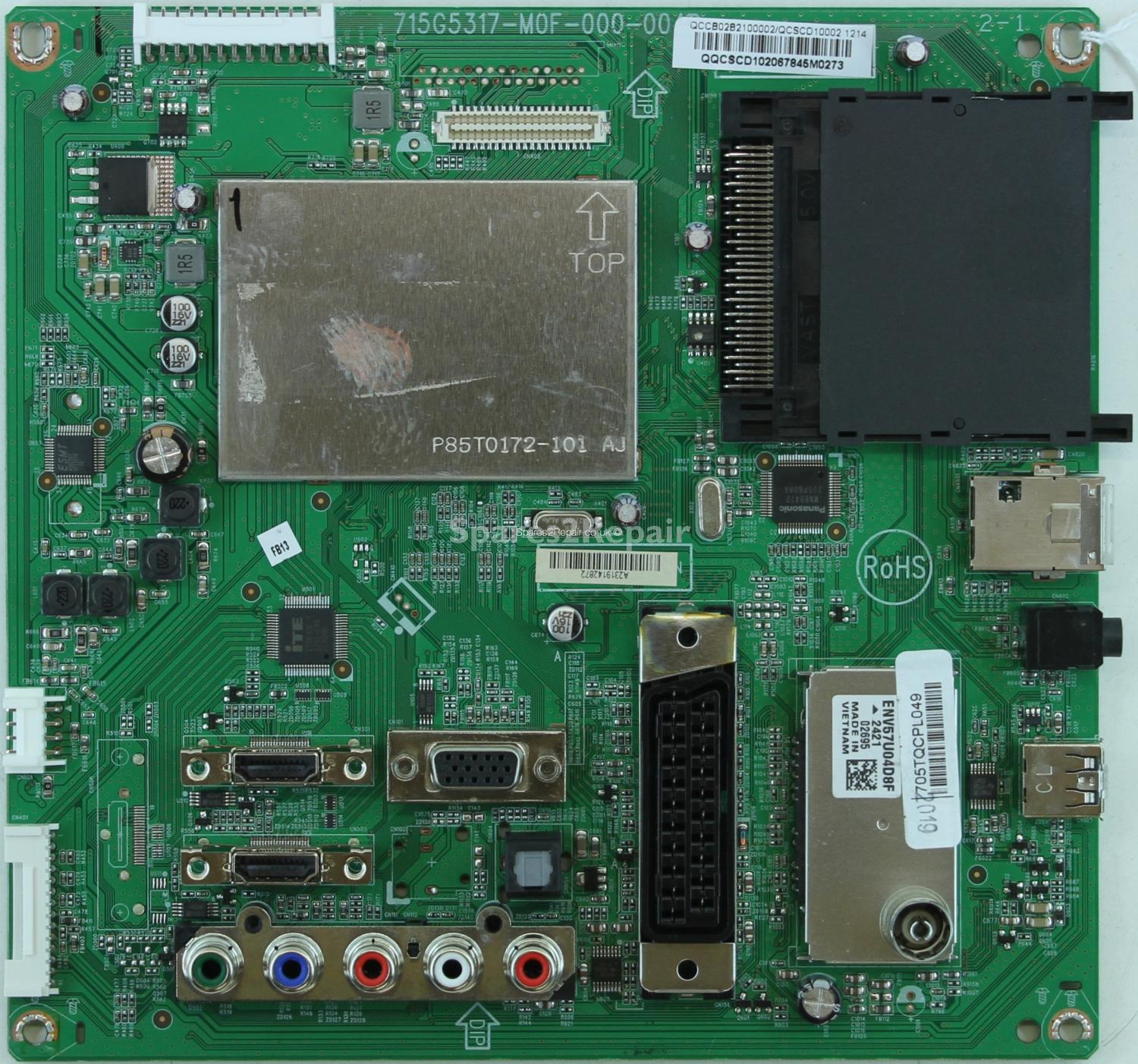 Panasonic TX-L24X5B - Main AV - 715G5317-M0F-000-004B - A2319142872