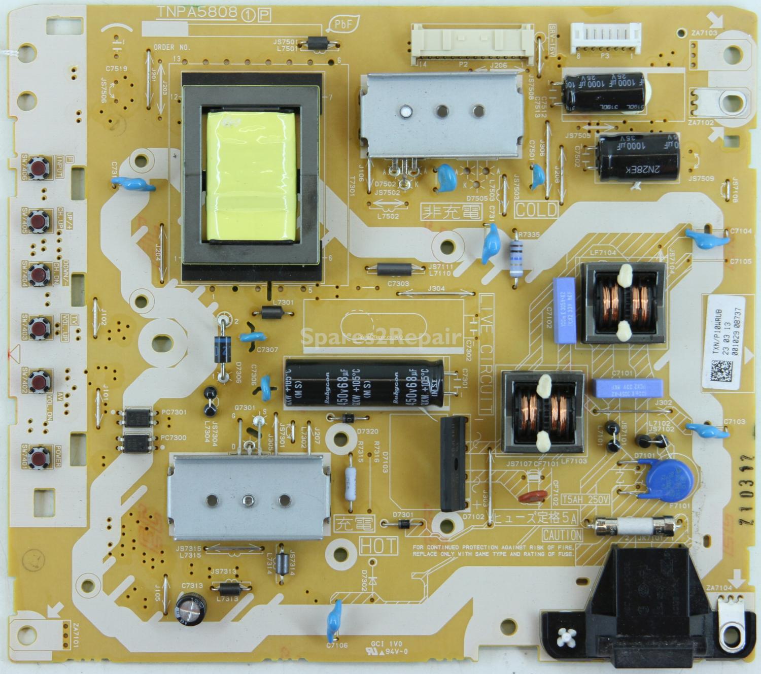 Panasonic TX-L32B6B - PSU - TNPA5808 1 P - TXN/P10WRUB