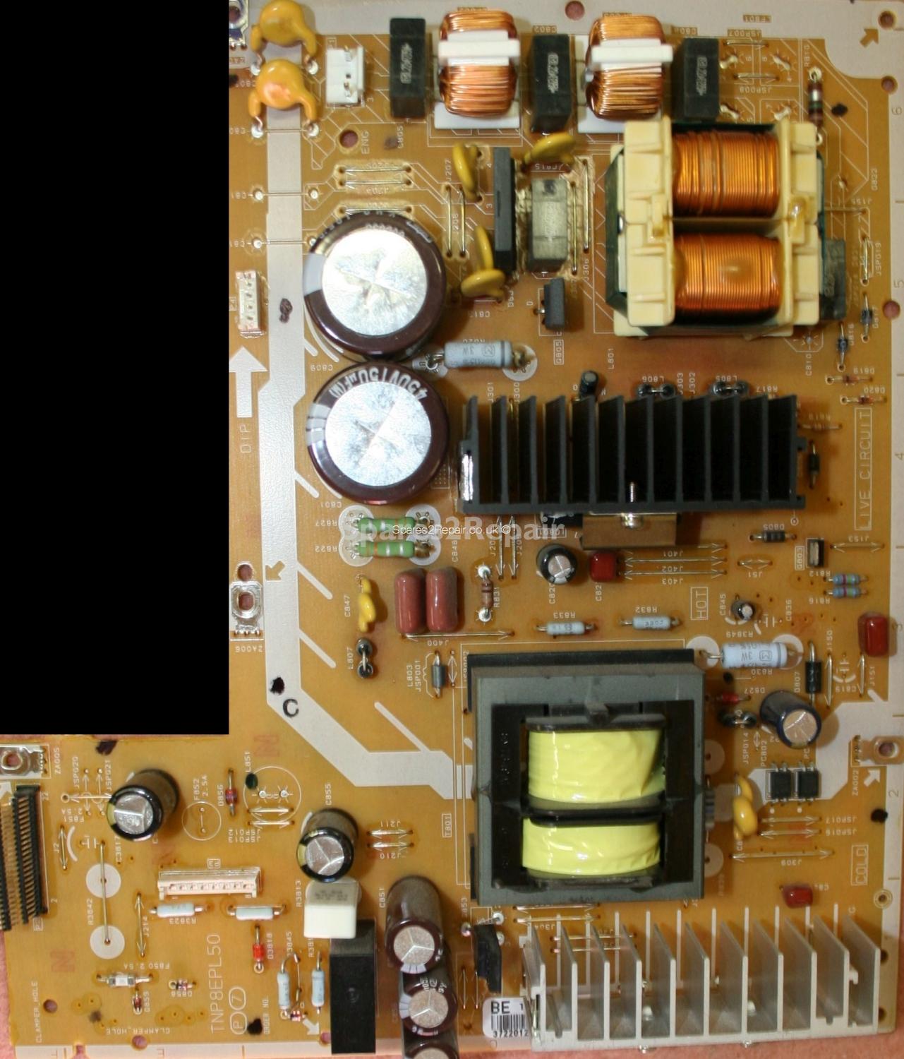 Panasonic TX-32LXD90 - PSU - TNP8EPL50
