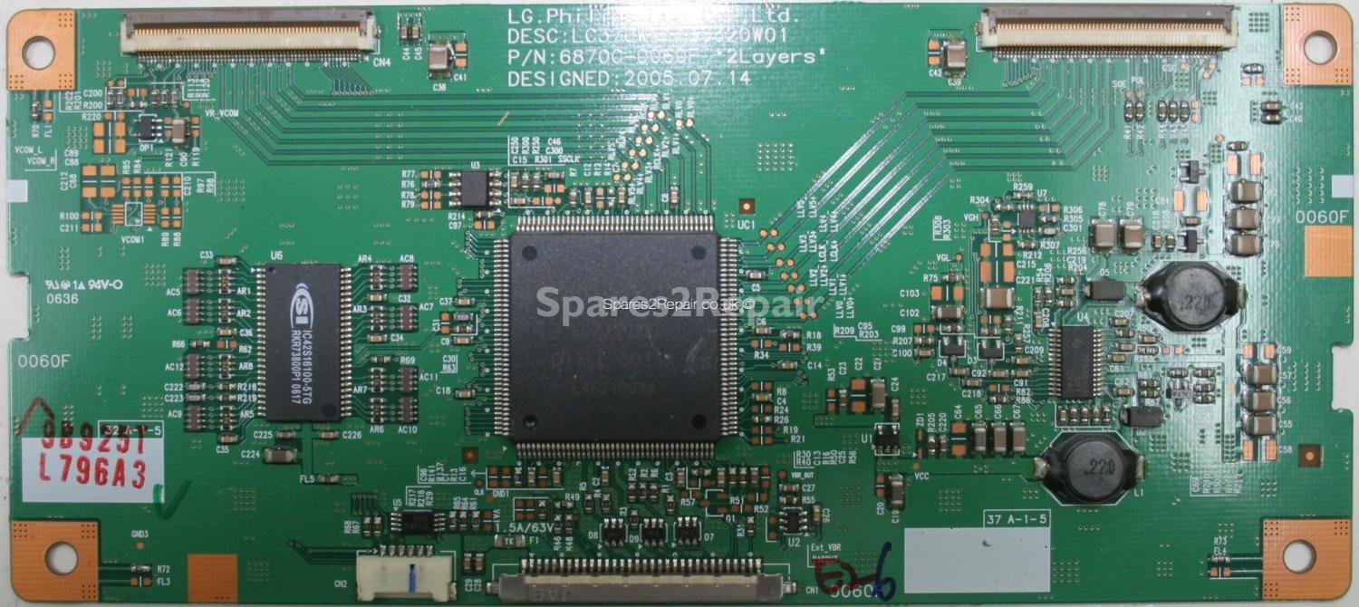 Philips 32PF5331 - LVDS - 6870C-0060F - LC370WX1 - LC320W01 - 32 A-1-5
