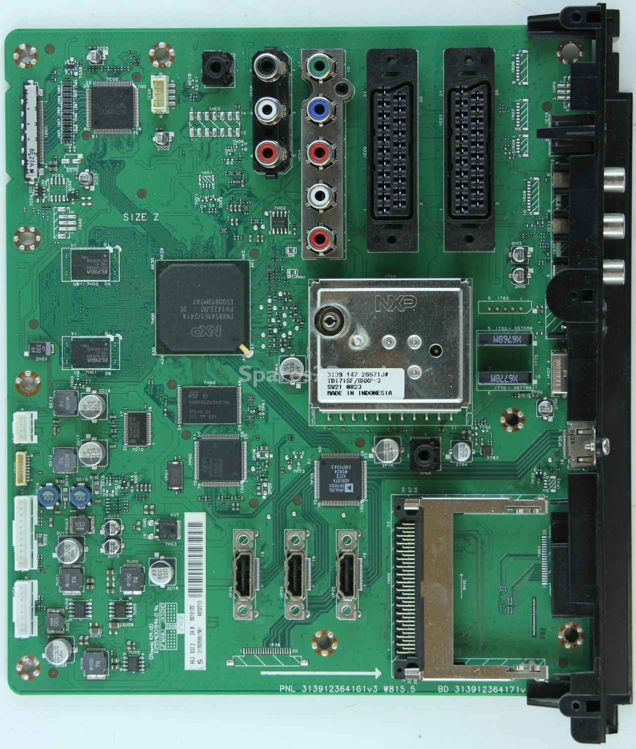 Philips 37PFL5603D/10 - Main AV - 313912364161v3 W815.5 - 313912364171v3 - 313926861561