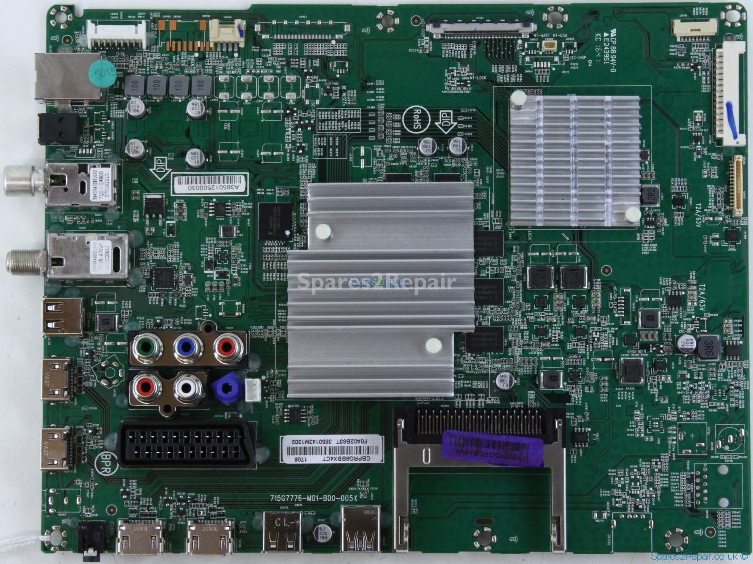 Philips 43PUS6401/12 - Main AV - 715G7776-M01-B00-005K - 703TQGPL918