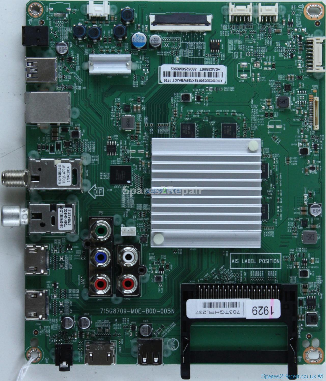 Philips 65PUS6162/05 - Main AV - 715G8709-M0E-B00-005N - 703TQHPL237