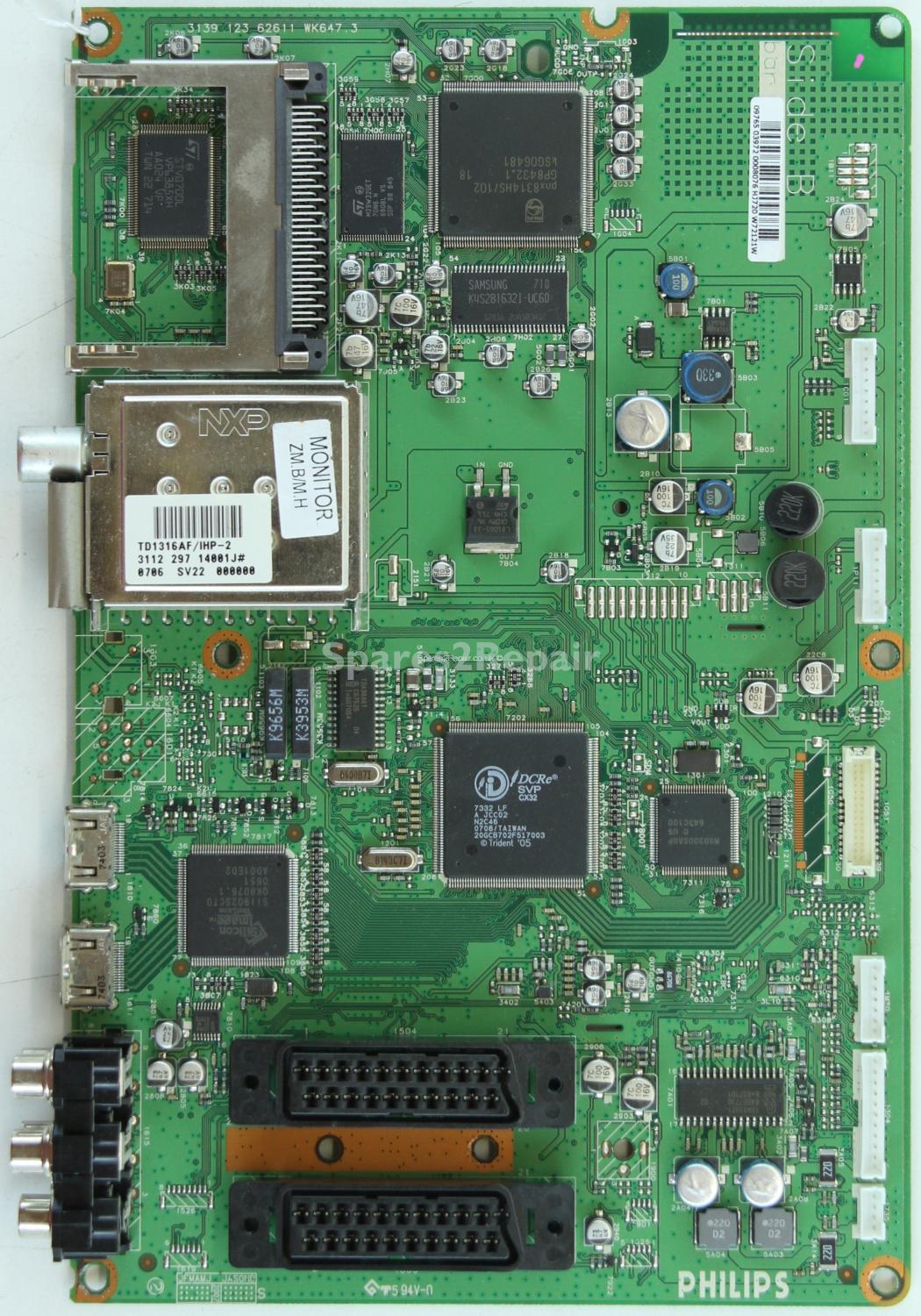 Philips 26PFL5522D/05 - Main AV - 3139 123 62611