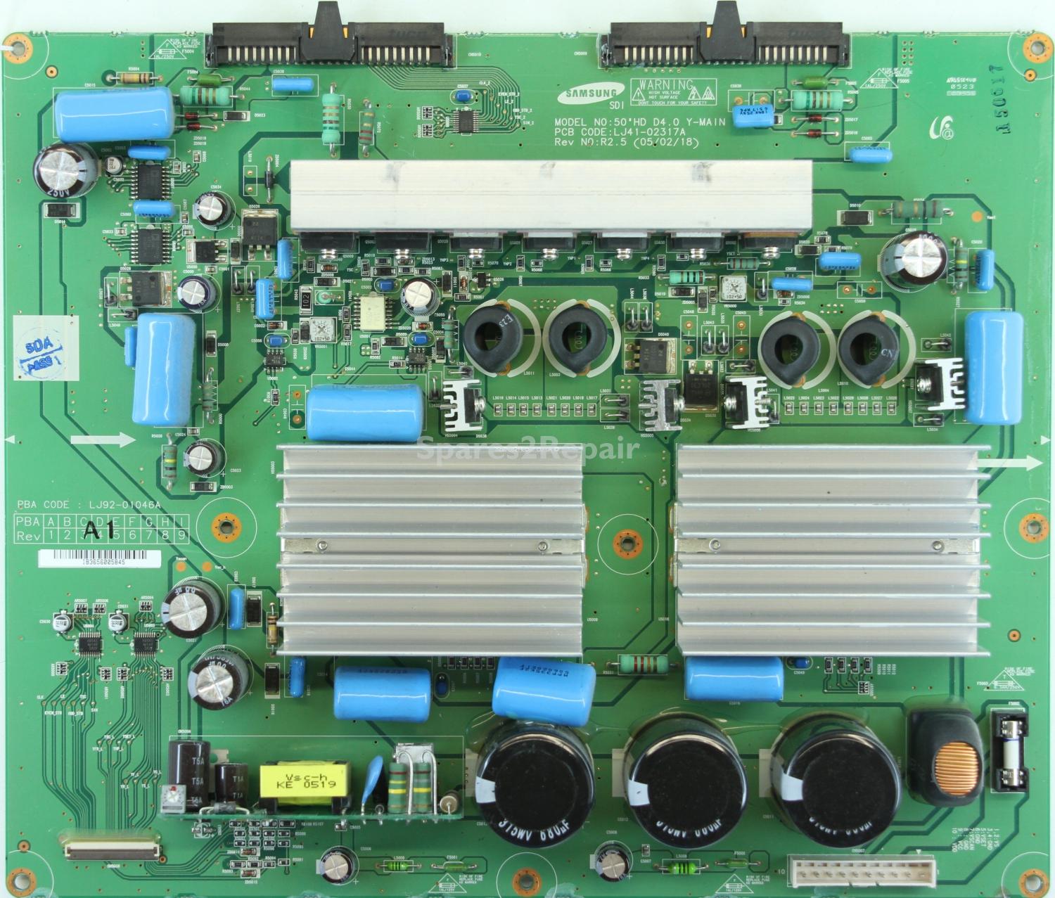 Philips 50PF7320/10 - YSUS - LJ41-02317A R2.5 - LJ92-01046A A1 - 50HD D4.0 Y-MAIN