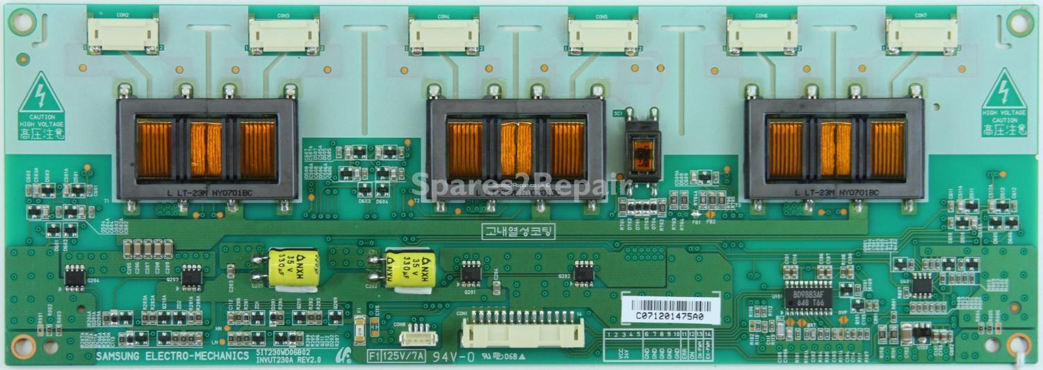 Samsung LE23R71BS - Inverter - SIT230WD06B02 - INVUT230A - REV2.0 - LH41-00243F