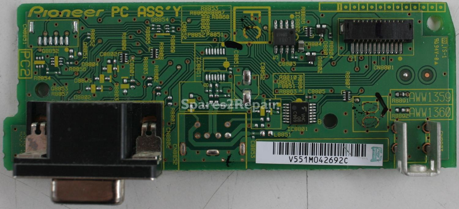 Pioneer PDP-LX6090 - Input Board - AWW1359 - A30C5/C6