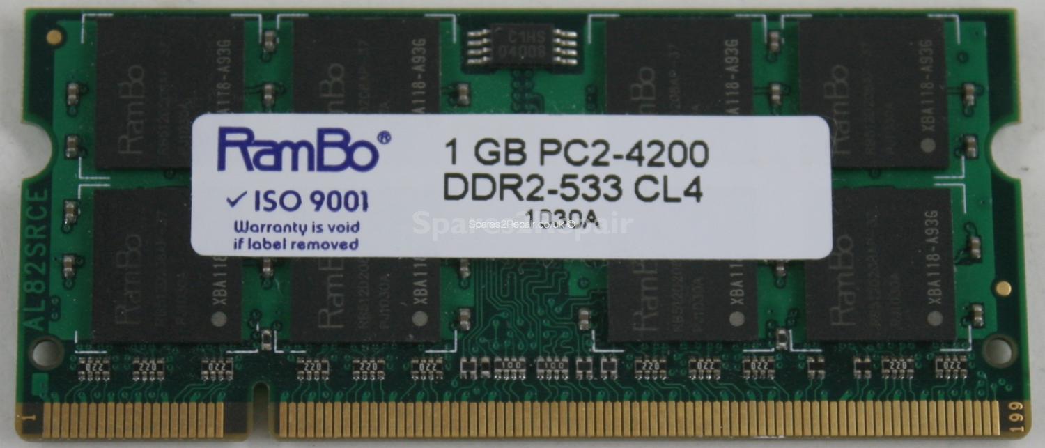 RamBo 1Gb PC2-4200S DDR2-533 Laptop Memory