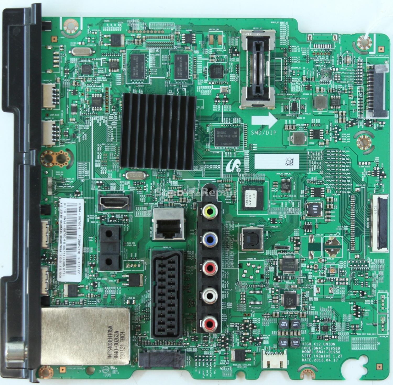 Samsung UE40F5500AK - Main AV - BN94-06760H - BN41-01958B - HIGH_X12_UNION