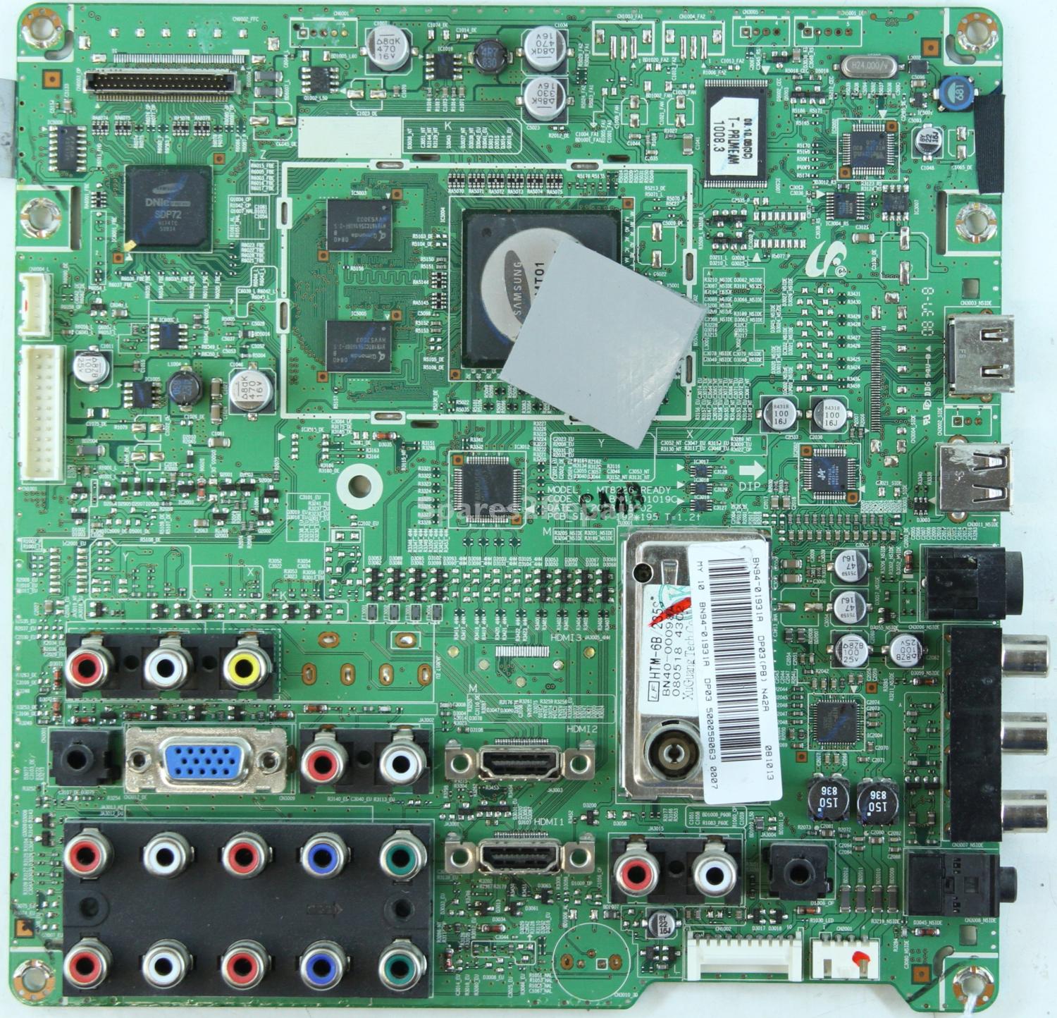 Samsung LA37A550P1R - Main AV - BN94-01931A - BN41-01019C - MT8226_READY