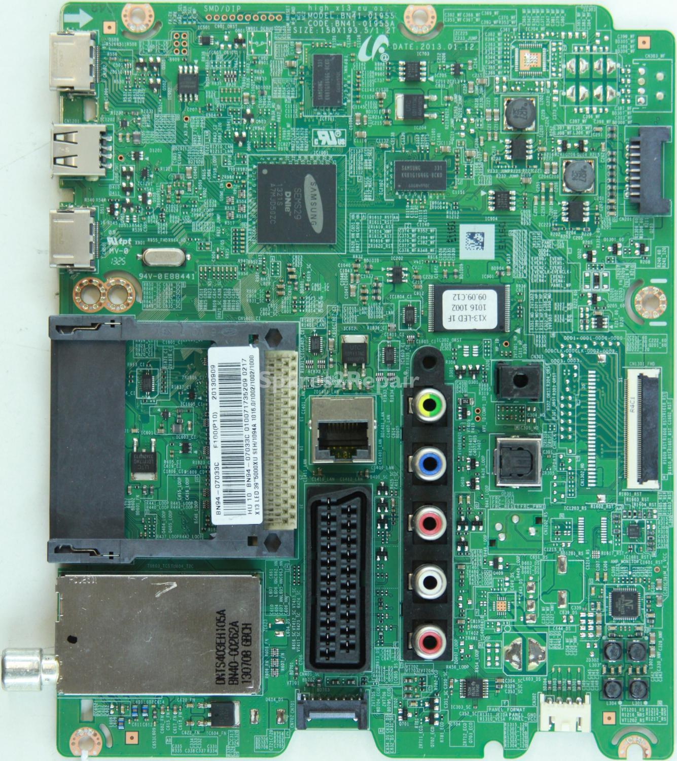 Samsung UE39F5000 - Main AV - BN94-07033C - BN41-01955A - high_x13_eu_os