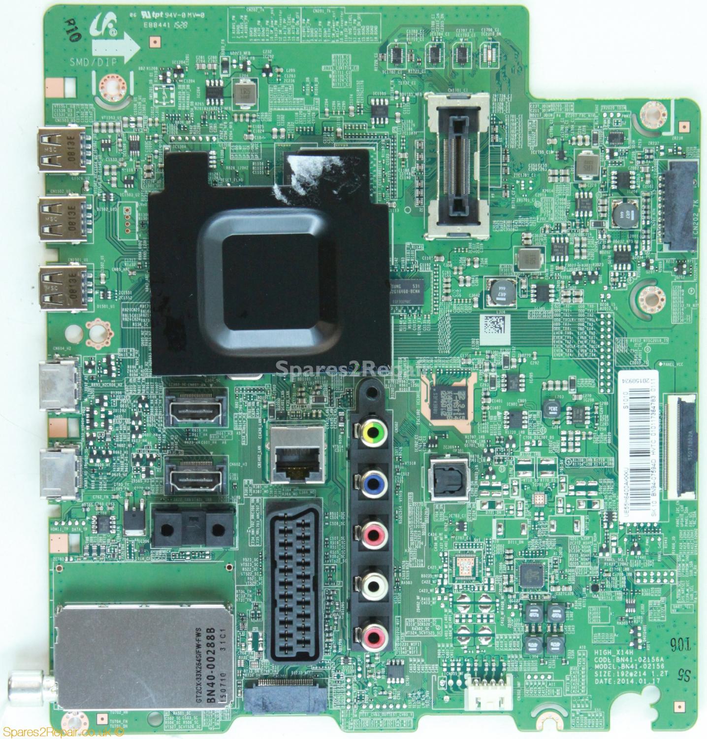 Samsung UE55H6400AK - Main AV - BN94-07594D - BN41-02156A - HIGH_X14H