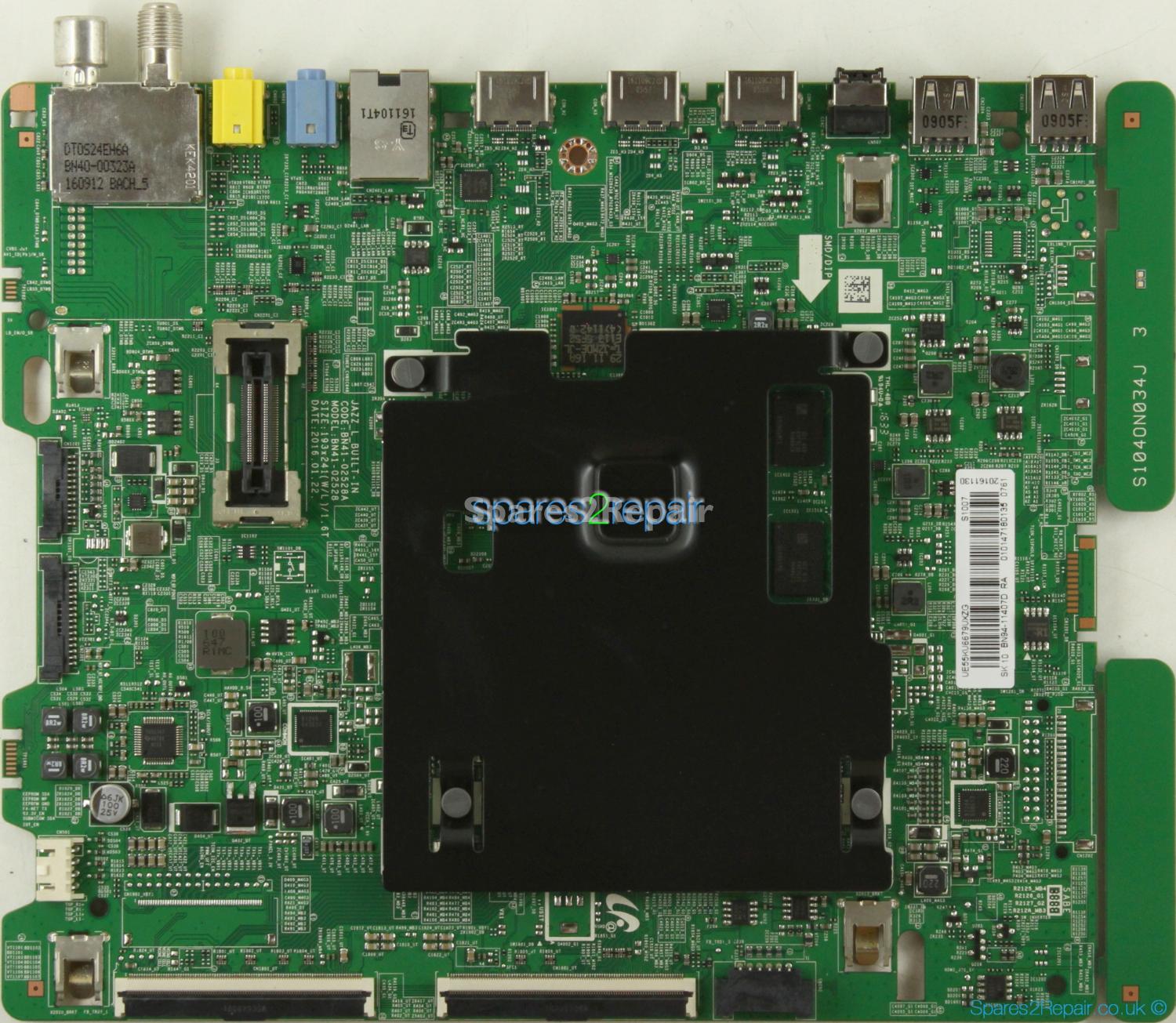 Samsung UE55KU6670U - Main AV - BN94-11407D - BN41-02528A - JAZZ_L_BUILT-IN